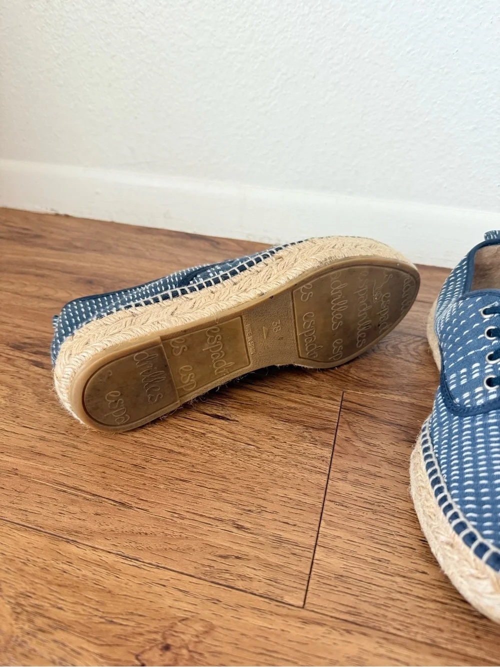Loeffler Randall Women’s Blue Espadrille Sneakers Size 8